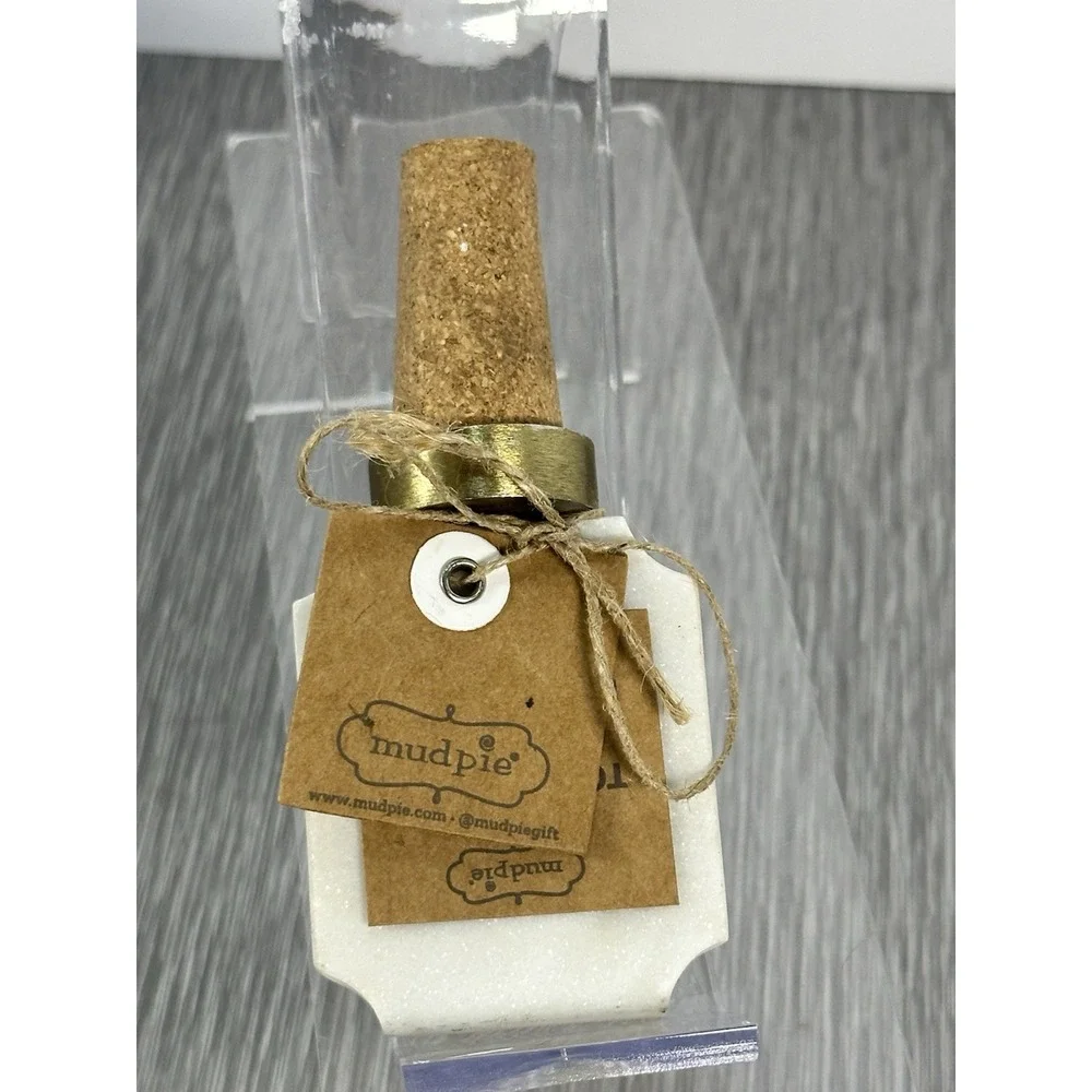 Mud Pie Marble Brass/Gold Letter 